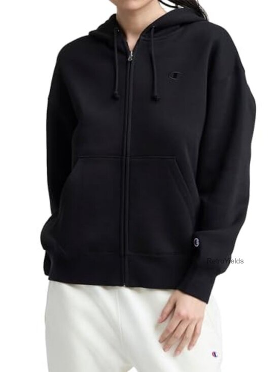 Other - Champion Midweight Fleece Zip-Up Hoodie with C Logo